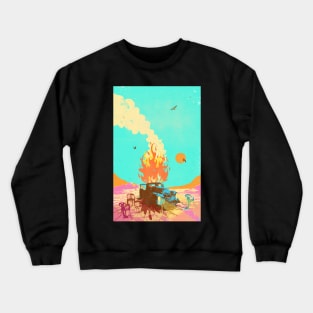 CAR MELT Crewneck Sweatshirt